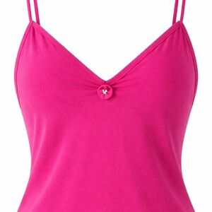 Vintage Christian Dior Lingerie Slip Gown - Fuchsia / Hot Pink